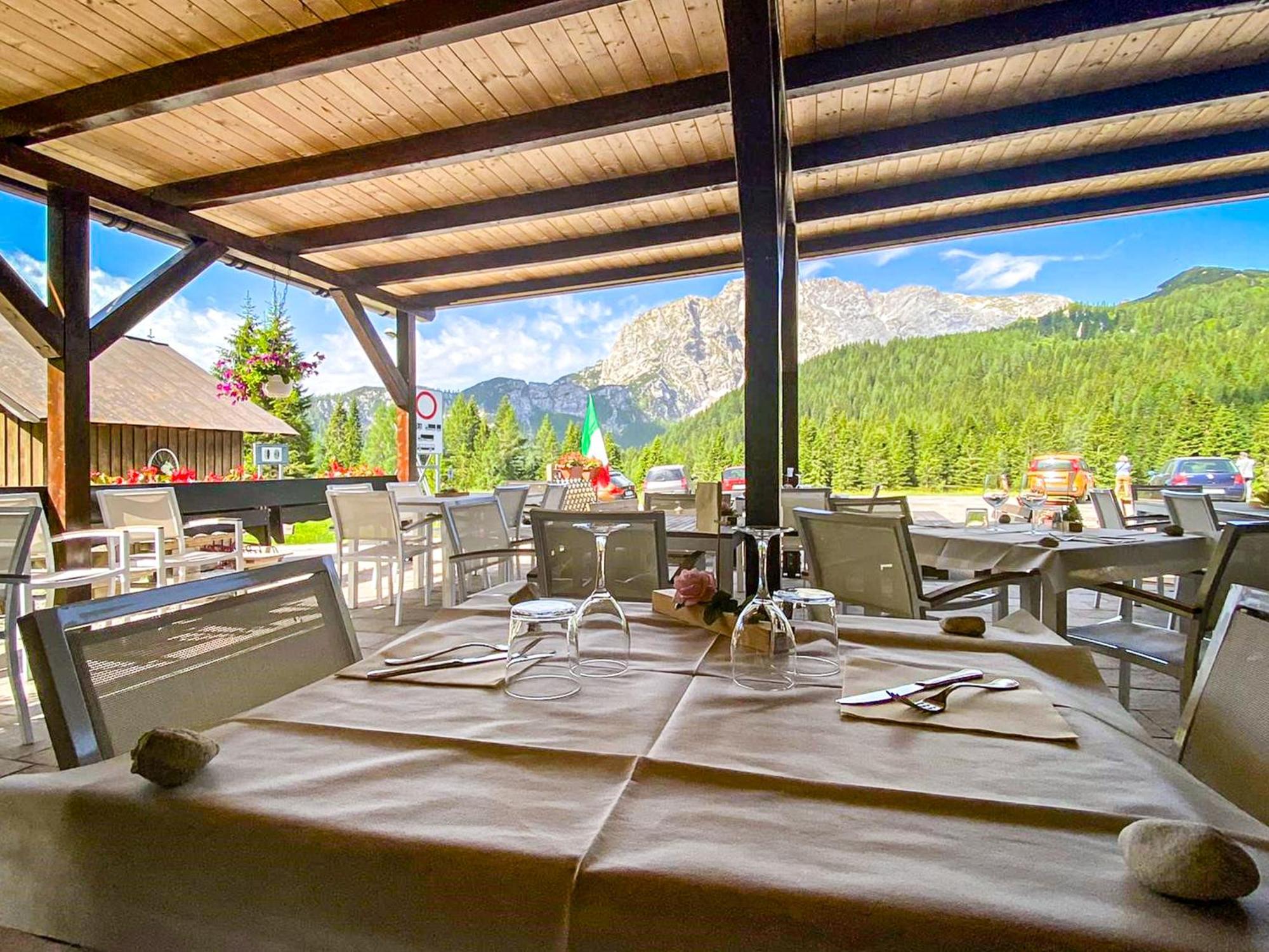 Biker Hotel Al Gallo Forcello Passo di Pramollo Esterno foto
